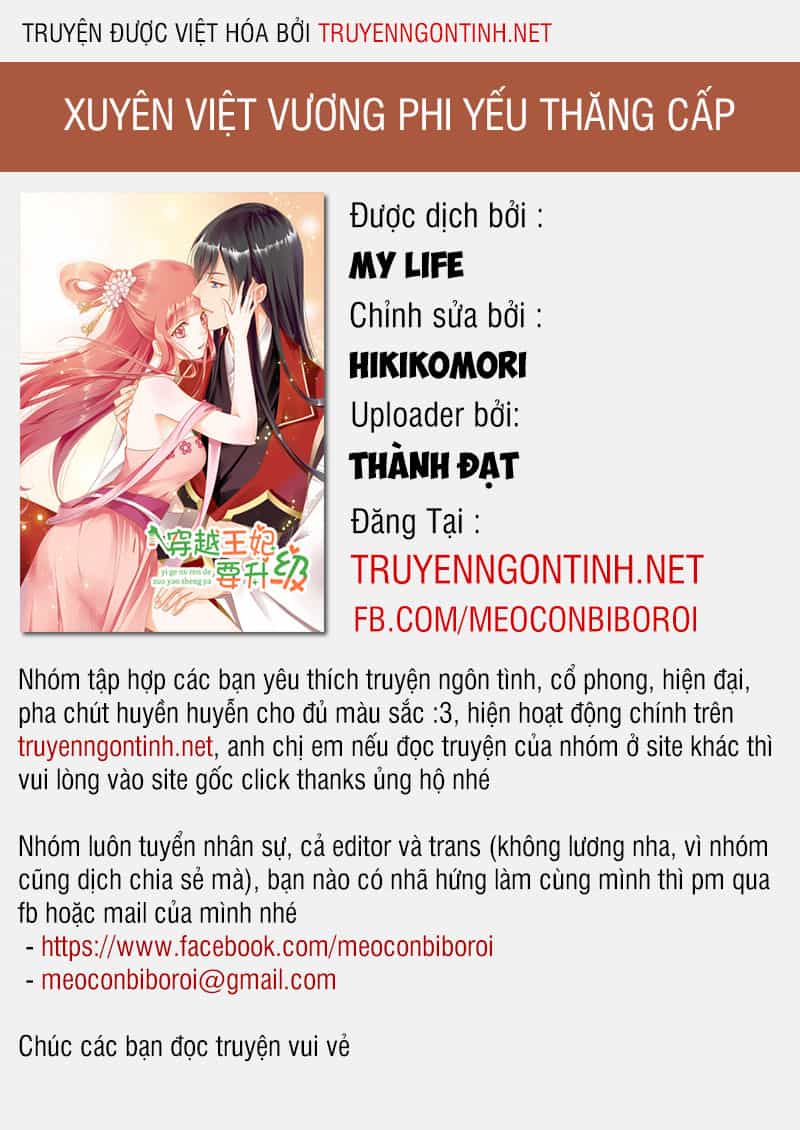 Xuyên Việt Vương Phi Yếu Thăng Cấp - Chương 1 - ảnh 1