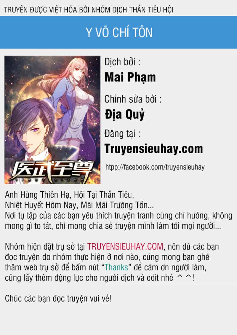 Y Võ Chí Tôn - Chương 37 - ảnh 1