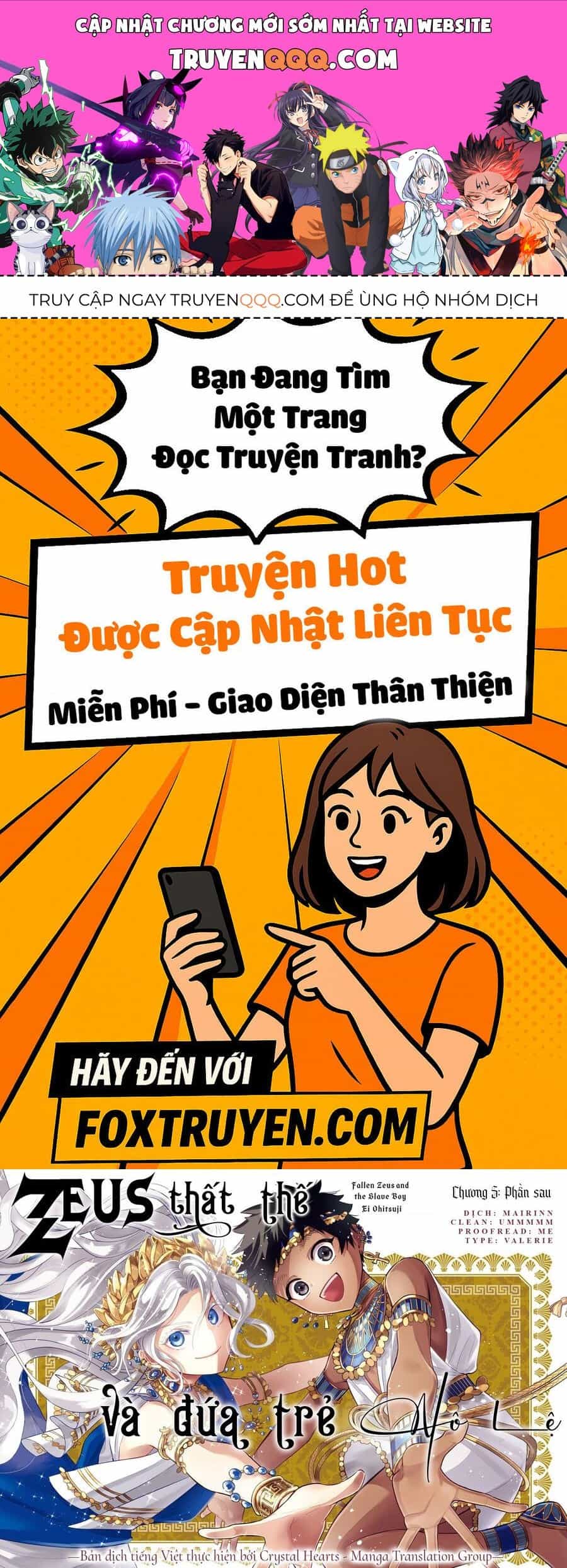 Zeus Thất Thế Và Đứa Trẻ Nô Lệ (Ochibure Zeus To Dourei No Ko) - Chương 5.2 - ảnh 1